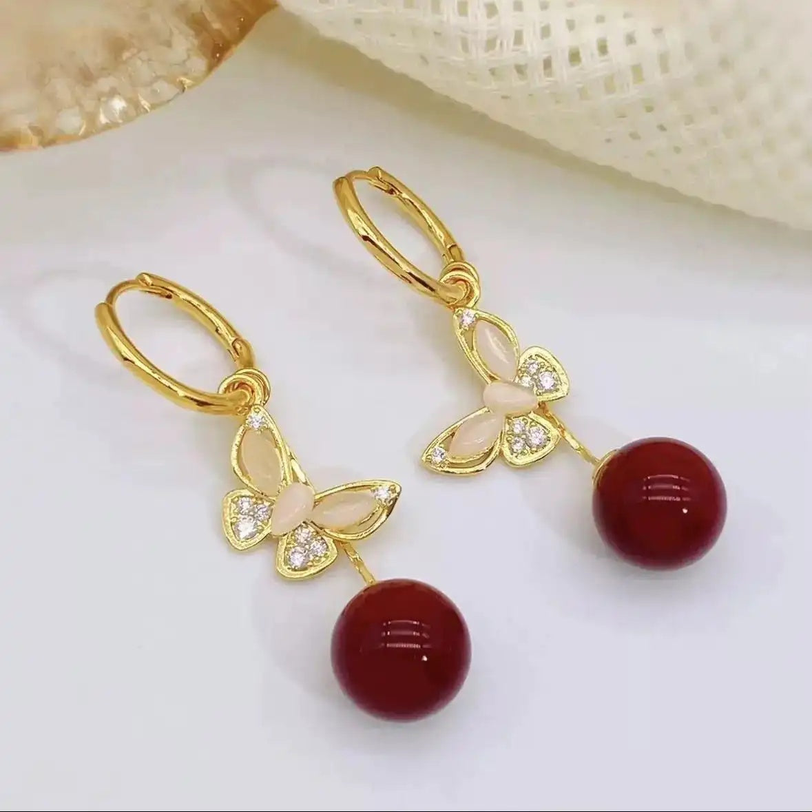 Sleek Long Tassel Clip-On Drop Earrings