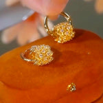 Slim Waist Circle Clips Drop Earrings