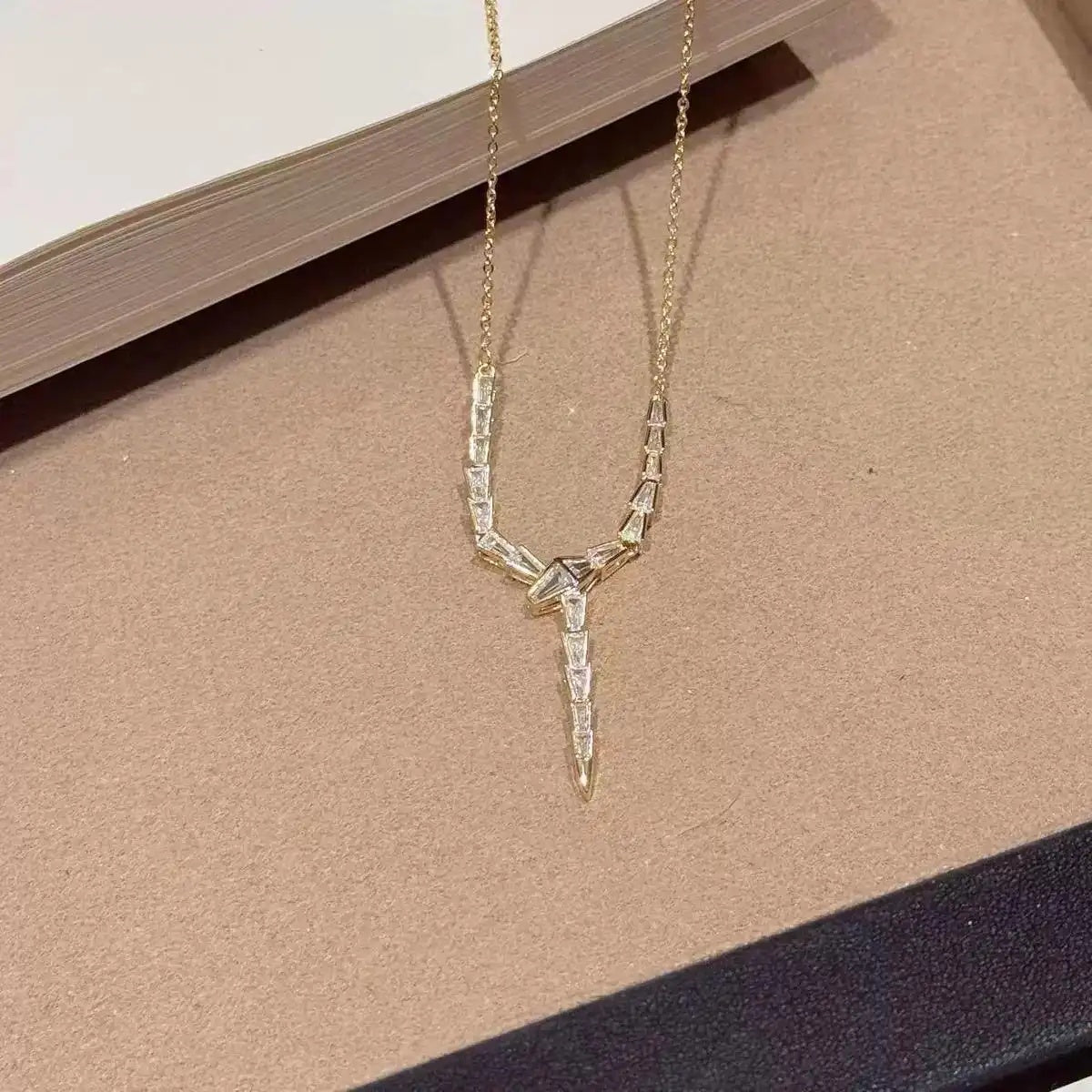 Snake Pendant Necklace