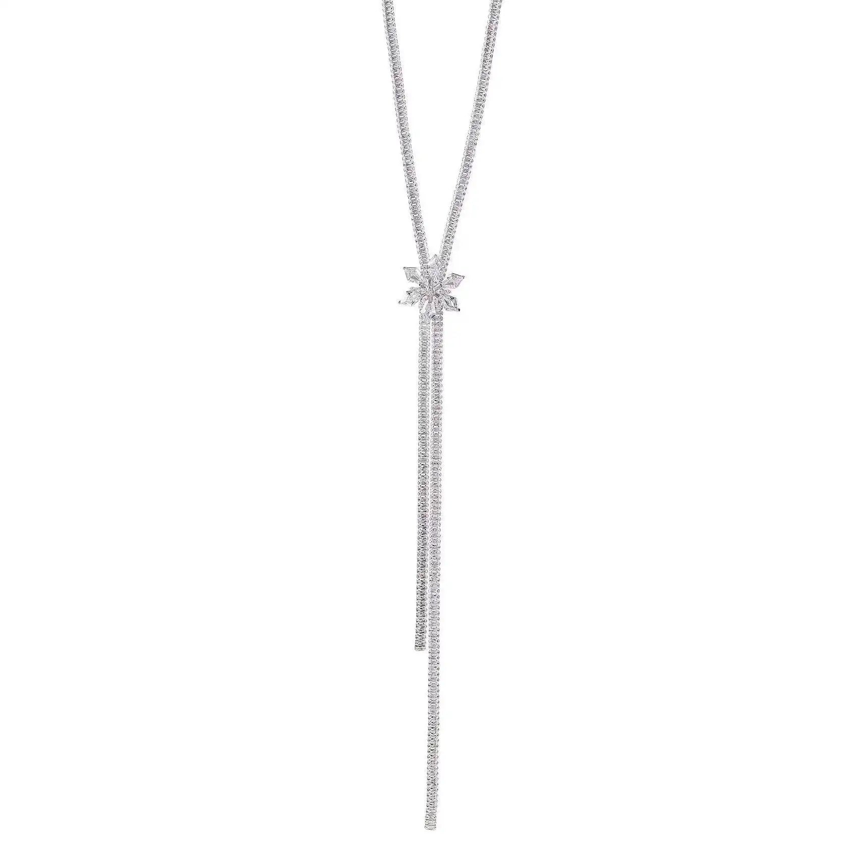 Snowflake Tassel Wedding Travel Season Jewelry Set