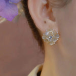 Spring Summer Hydrangea Same Earrings