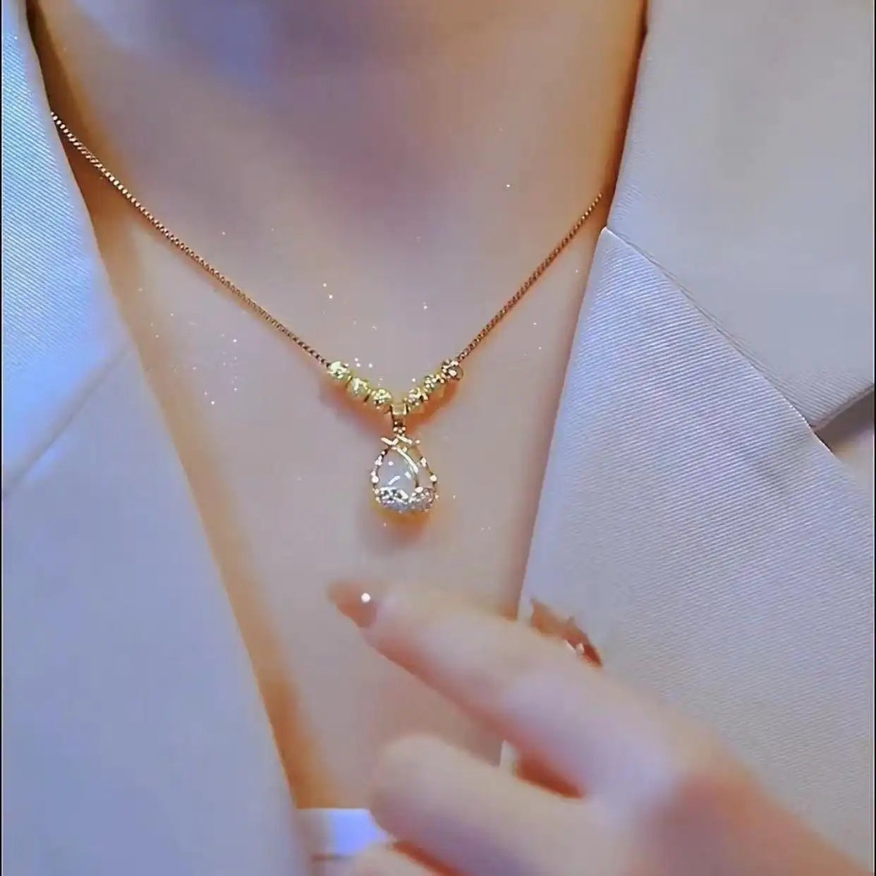 Spring Summer Pendant Necklace