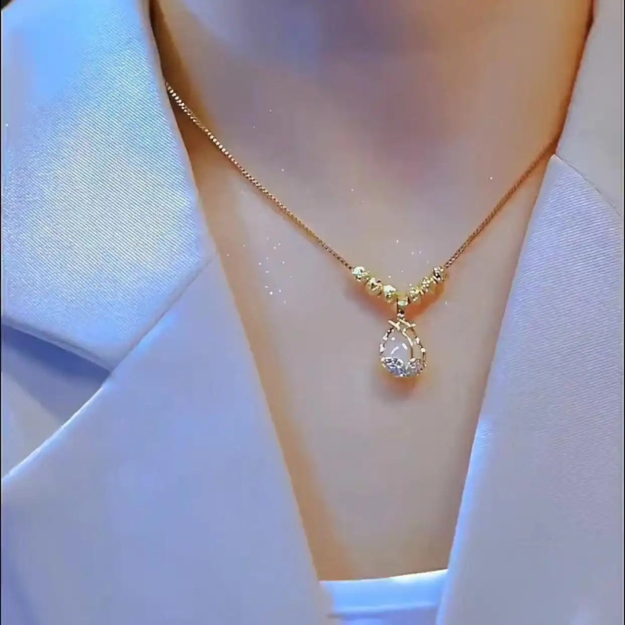 Spring Summer Pendant Necklace