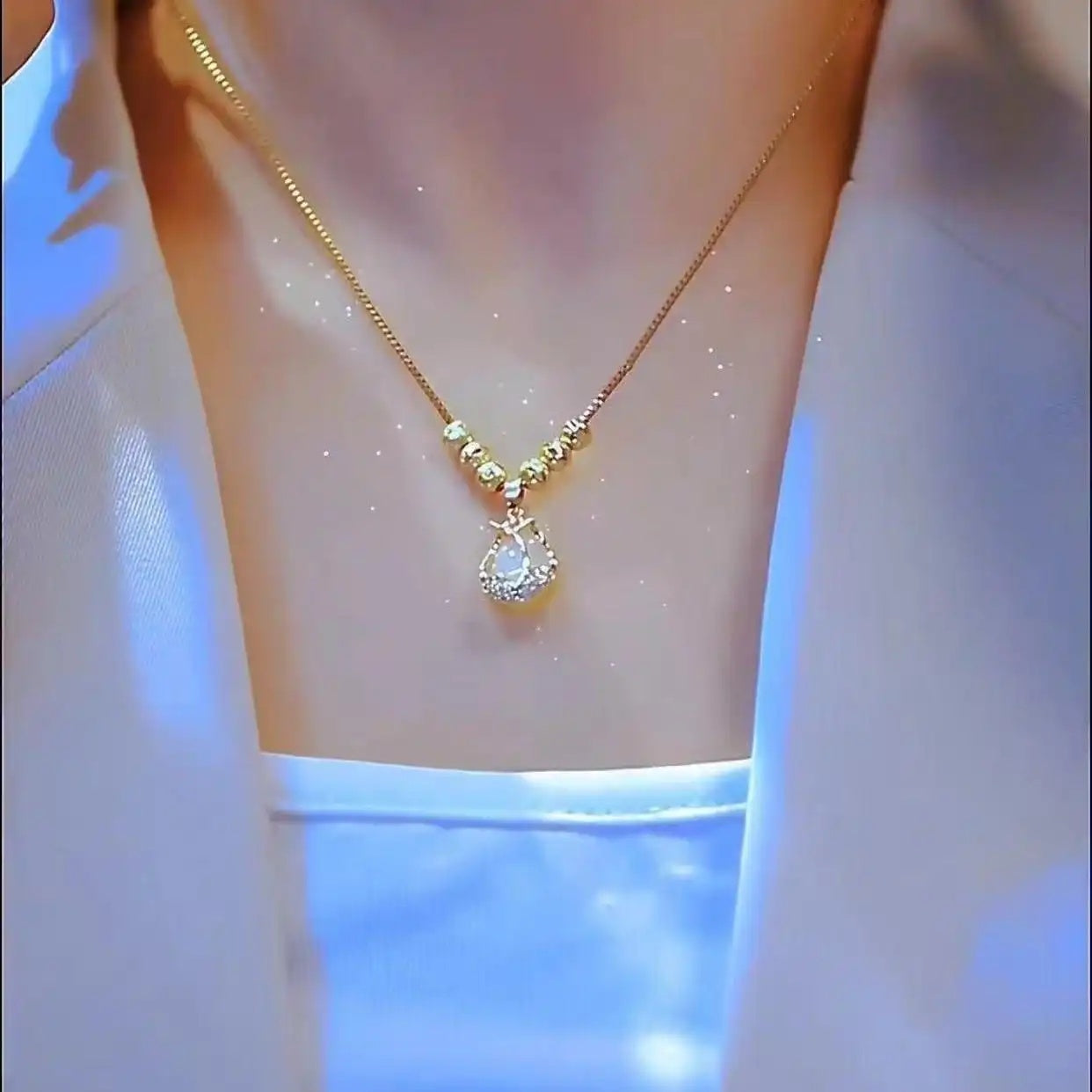 Spring Summer Pendant Necklace