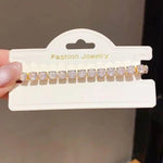 Square Chain Crystal Inlays Bracelet
