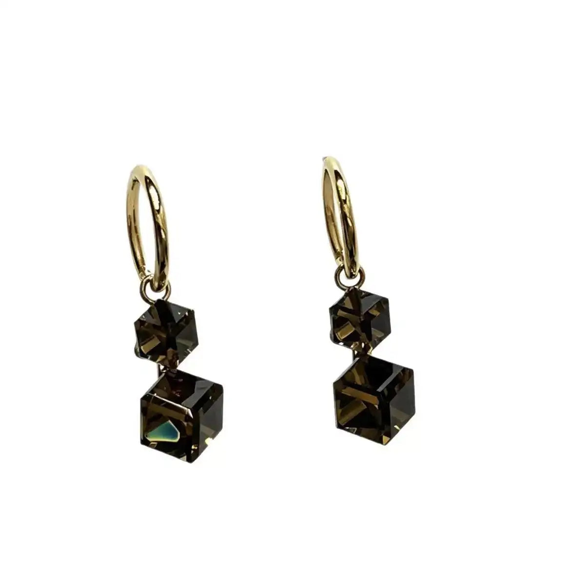 Square Sugar Two-Way Wear Ear Cuffs