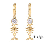 Stainless Steel Vacuum 18k Gold Hoop Earrings