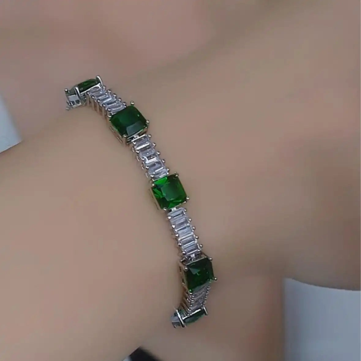 Star River Silver Crystal Retro Bracelet