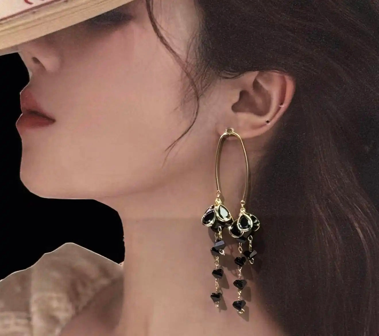 Star Shine Drop Earrings