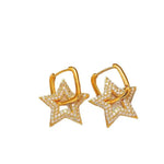 Star Stones Clip-On Vibe Earrings
