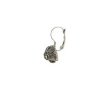 Starfall Gray Diamond Clip-On Earrings
