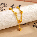 Store Branch Rose Necklace