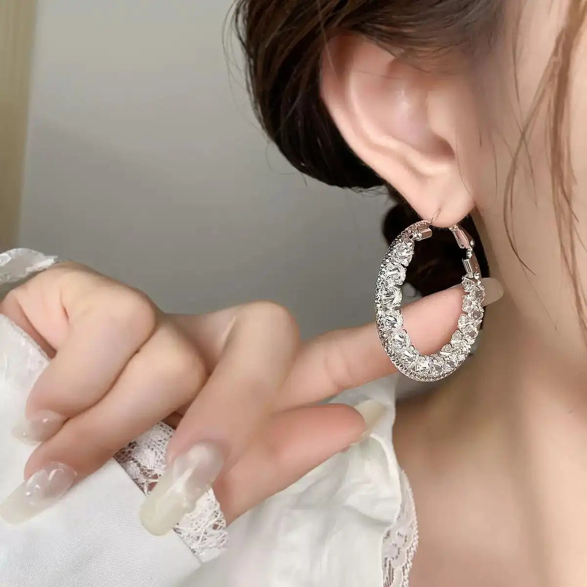 Stunning Crystal Earrings