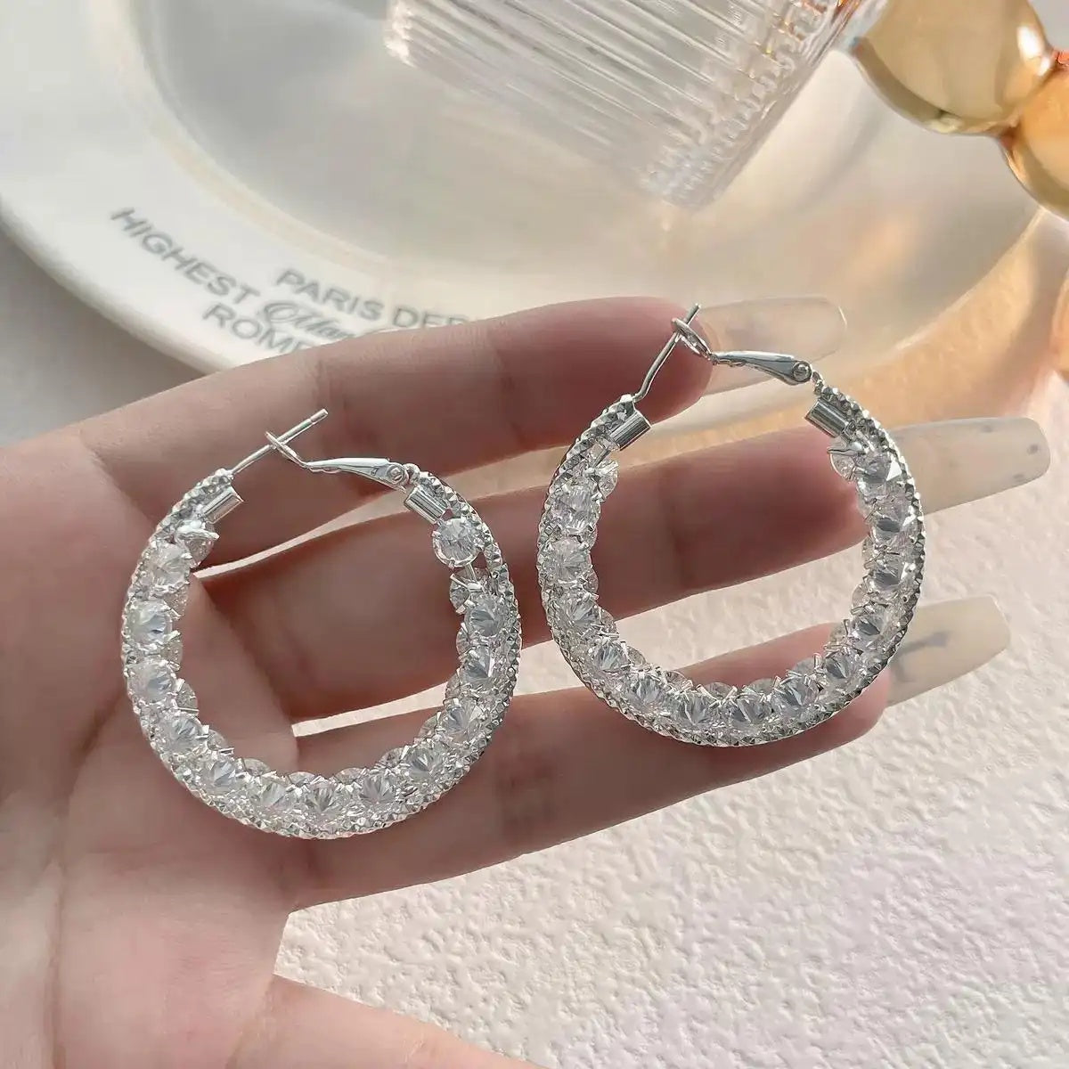 Stunning Crystal Earrings