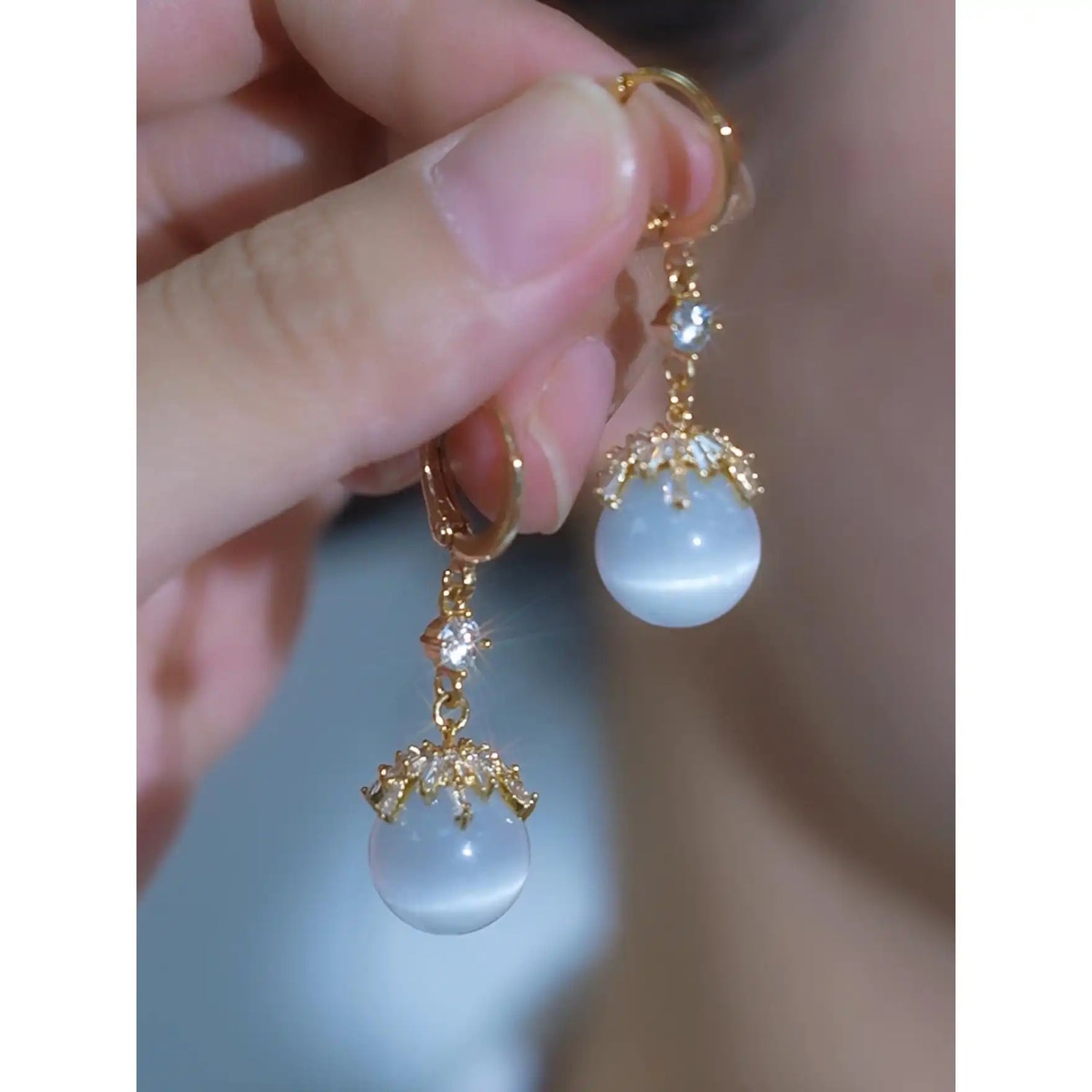 Summer Cat Eye Earrings
