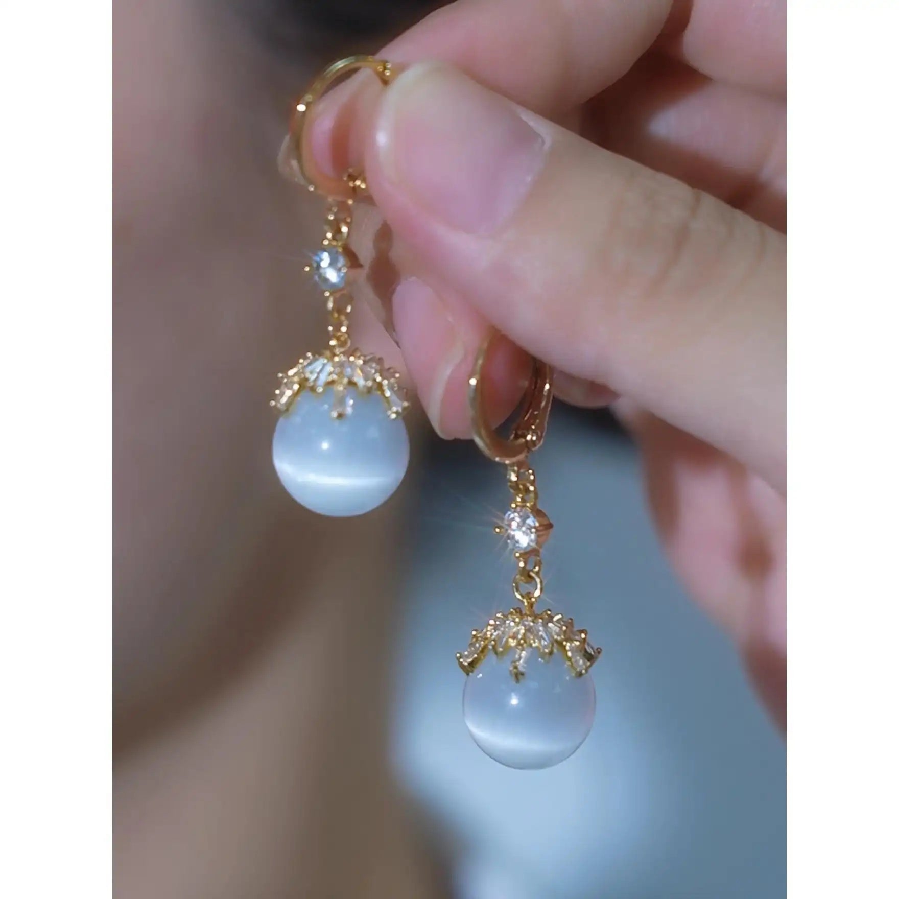Summer Cat Eye Earrings