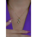 Summer Ocean Series Dolphin Pisces Necklace