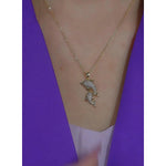 Summer Ocean Series Dolphin Pisces Necklace