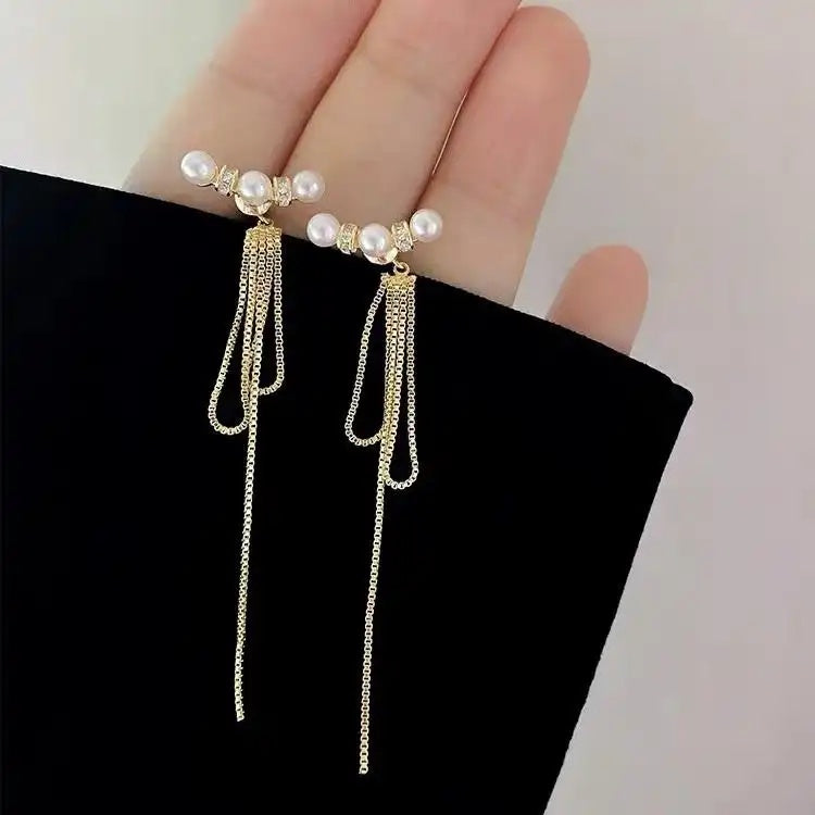 Tassel for Square Face Drop Earrings
