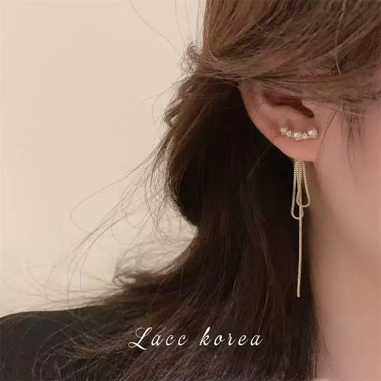 Tassel for Square Face Drop Earrings