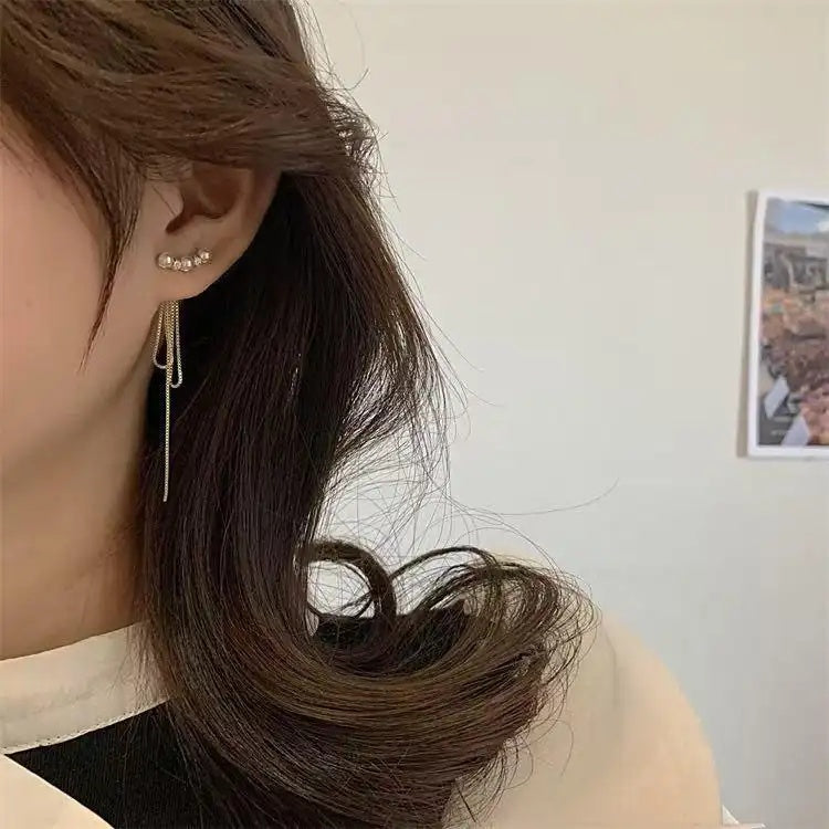 Tassel for Square Face Drop Earrings