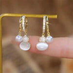 Tassel Gourd Drop Earrings