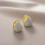 Teardrop Stones Drop Earrings