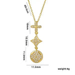 Three Flower Necklace