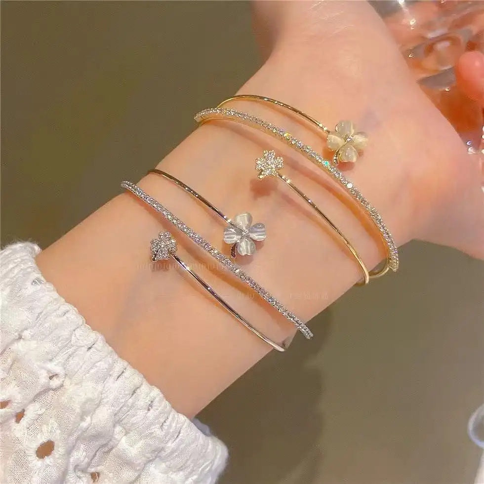Three-Layer Cat Eye Bracelet