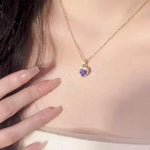 Titanic Gem Heart Necklace