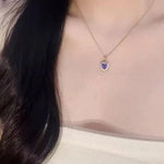 Titanic Gem Heart Necklace