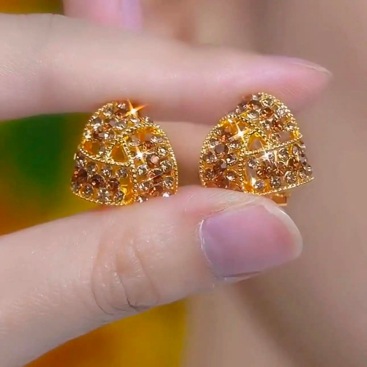 Triangle Hoop Earrings