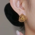 Triangle Hoop Earrings