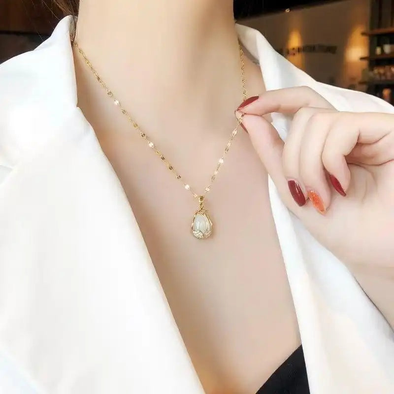 Tulip Flower Necklace