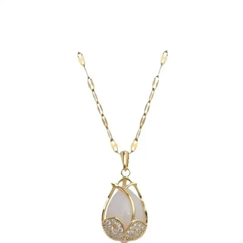 Tulip Flower Necklace