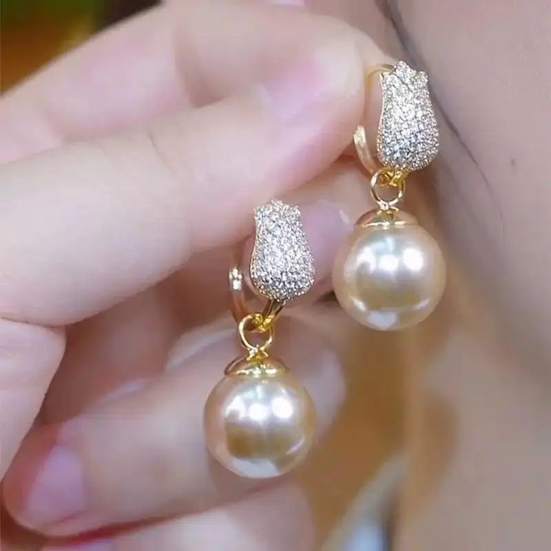 Tulip Hoop Earrings