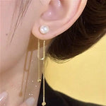 Two-Wear Tassel Drop Earrings