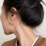 Vintage Beaded Tassel Drop Earrings