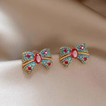 Vintage Bowknot Earrings