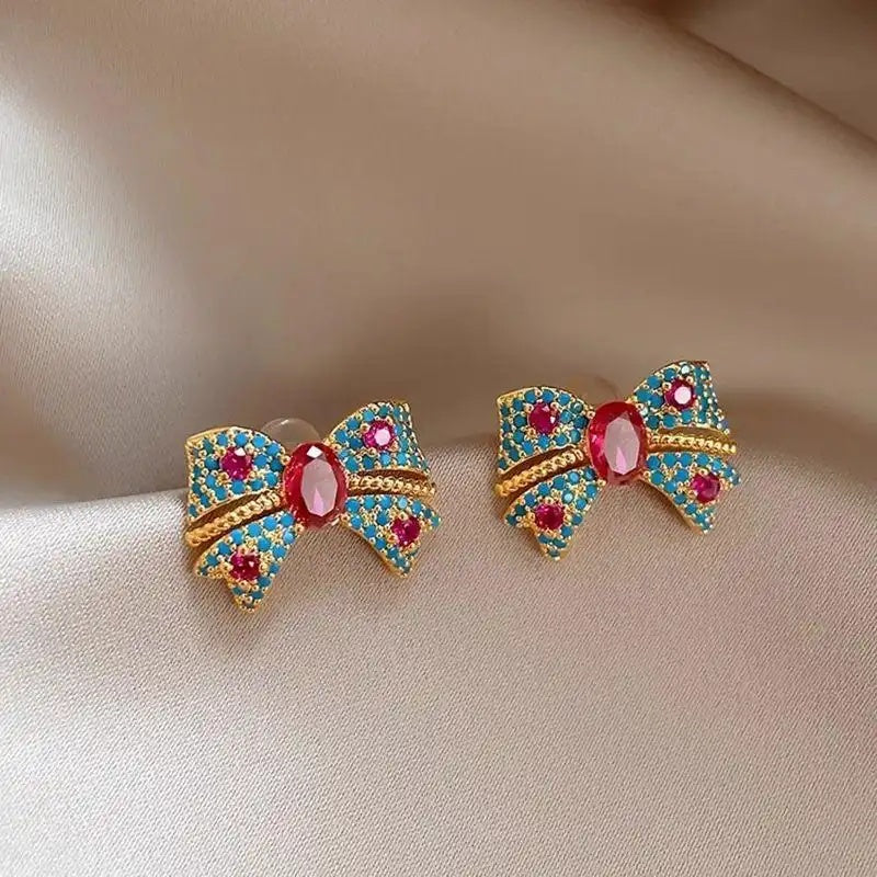 Vintage Bowknot Earrings