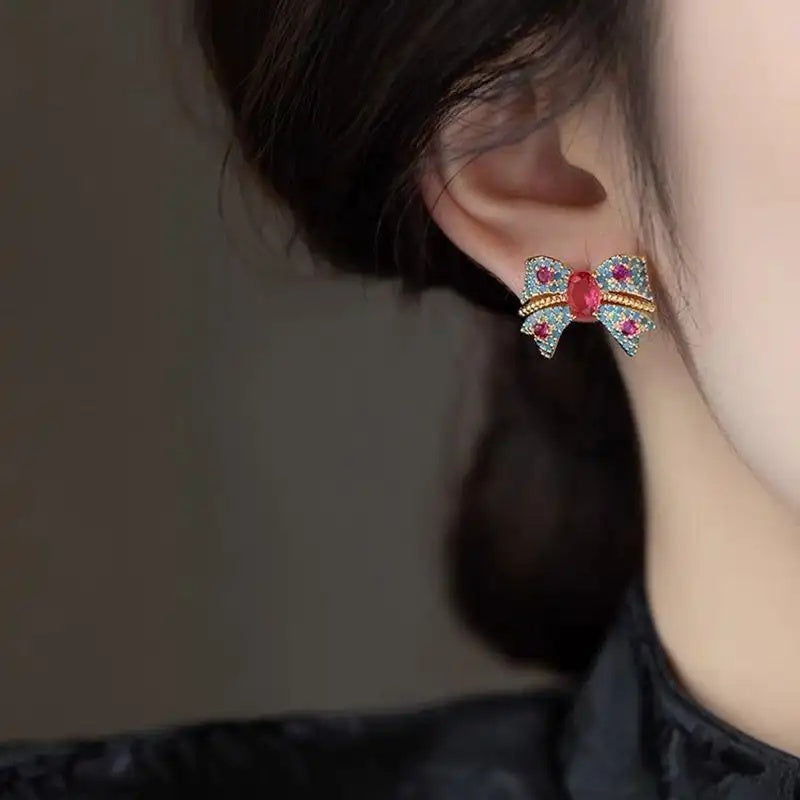 Vintage Bowknot Earrings