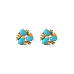 Vintage Crystal Ethnic Earrings