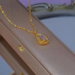 Vintage Pink Necklace