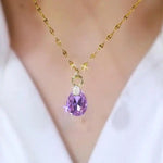 Violet Necklace