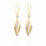 Wheat Ear Tassel Drop Earrings