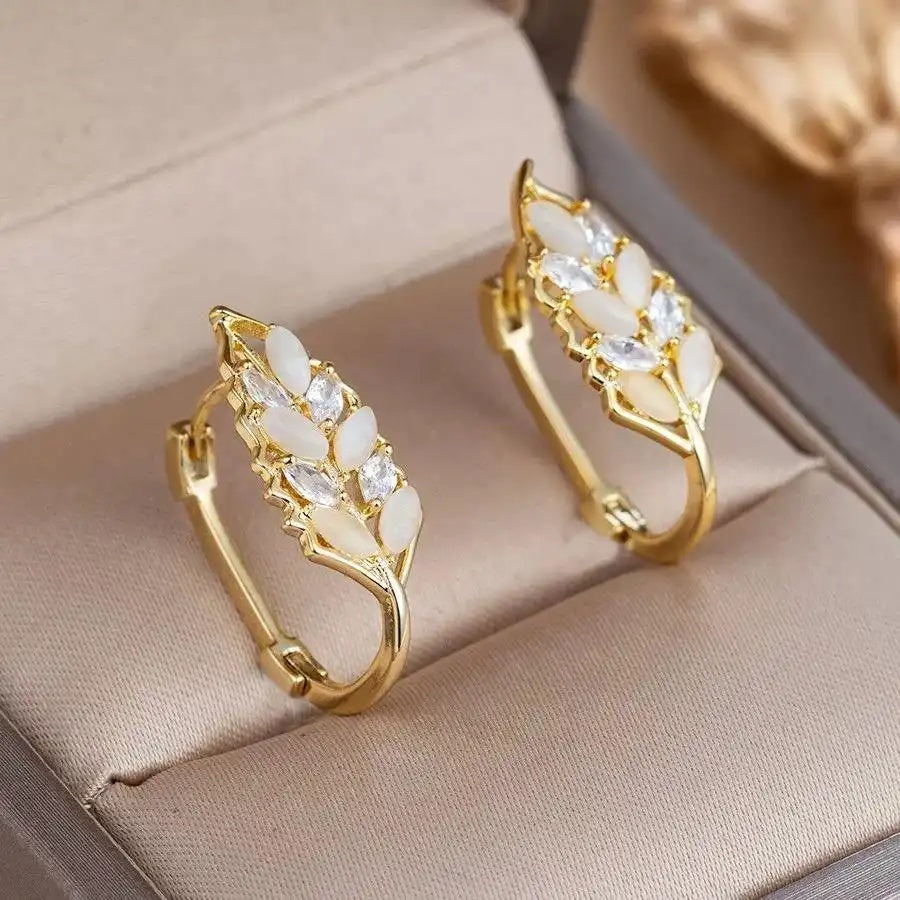 Willow Leaf Earrings