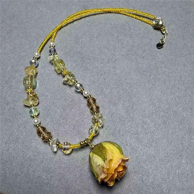 Year Rose Necklace